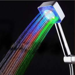 LED שינוי צבע ראש מקלחת 2...